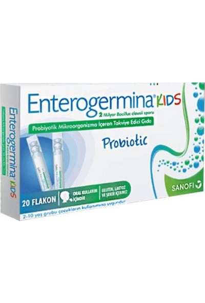 Enterogermina Kids 5MLX20 FLAKON(MİAD:11/2023)