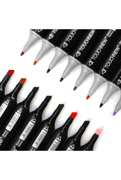HaiTun Hywell 60 Renk Marker Kalemleri, Çift Uçlu Sanat Kroki Marker Kalemleri, Sanatçılar Yetişkin Renklendirme Için Eskiz Çizmek Için Koruyucu Manşonlar Kullanın (Yurt Dışından)