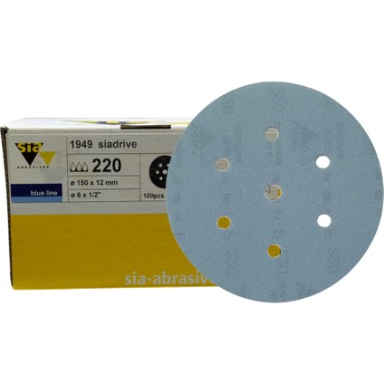 Sıafast 7 Delik 1948 Cırt Zımpara 280 Kum 100 Adet