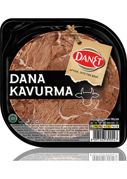 Dilimli Kavurma 100 gr