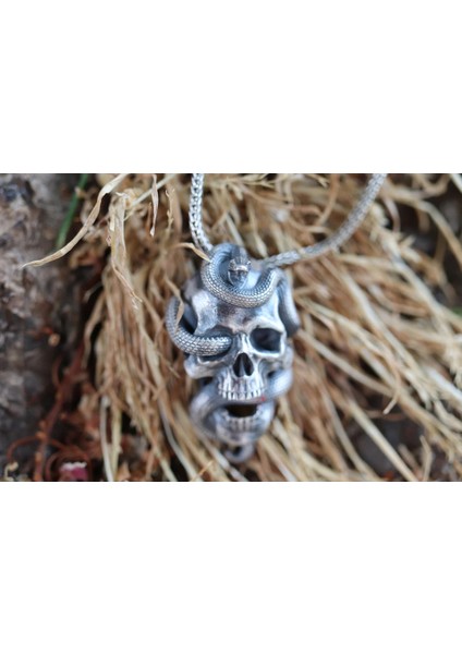 925 Ayar Gümüş Erkek Kadın Kolye | Özel El Yapımı Estetik modelleri