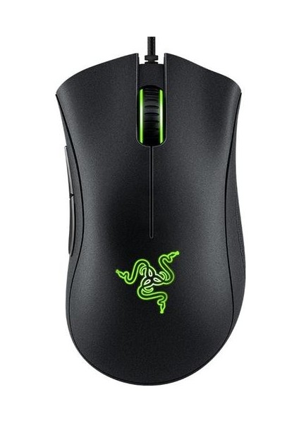 Razer Deathadder Temel Kablolu Oyun Mouse Fareler 6400DPI Optik Sensör 5 Laptop Pc Gamermice - Siyah (Yurt Dışından)