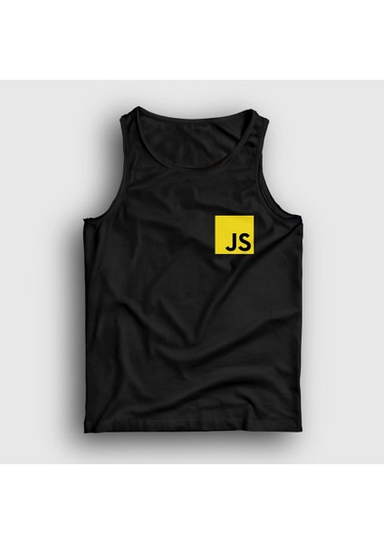 Unisex Siyah Javascript Coder Programmer Developer Yazılımcı Atlet