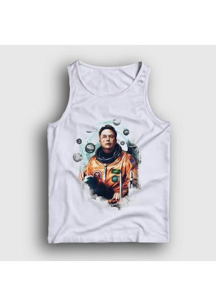 Unisex Beyaz Astronaut Science Elon Musk Atlet