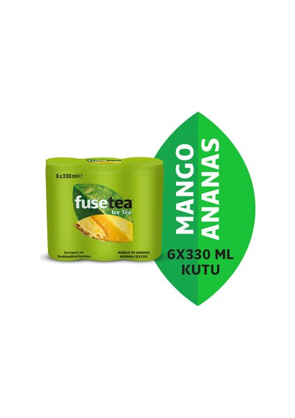 Fusetea Icetea Mango Ananas Aromalı Içecek 6X330 ml Kutu