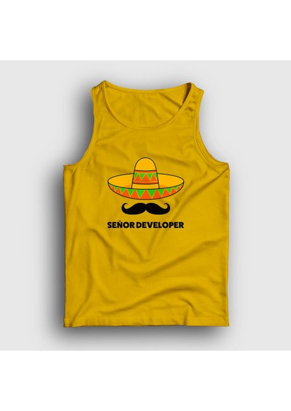 Unisex Sarı Senior Developer Yazılımcı Atlet