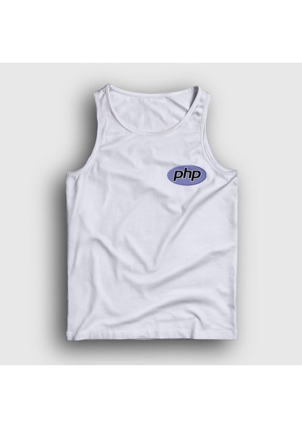 Unisex Beyaz Php Coder Programmer Developer Yazılımcı Atlet