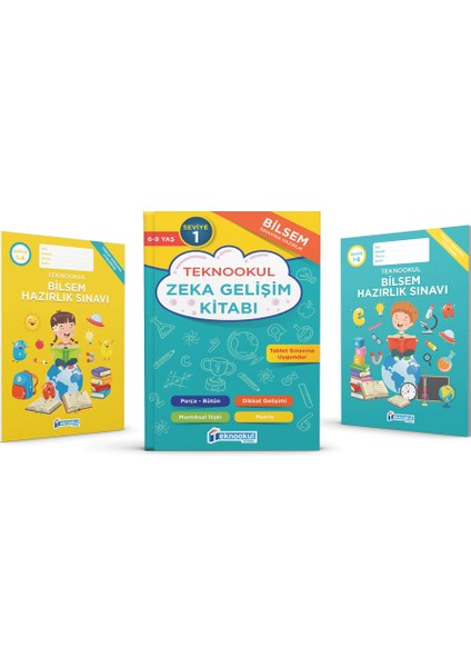 3. Sınıf Bilsem Sınavı Hazırlık Seviye 1 Kitabı