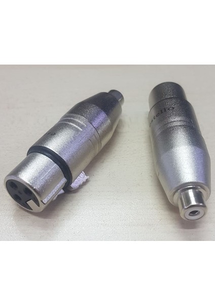 Xlr Dişi-Rca Dişi Jak