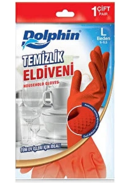 Bulaşık ve Temizlik Eldiveni Large 5'li