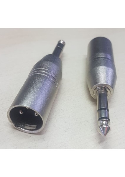 Xlr Erkek-Stereo Gitar Erkek 6.3mm Jak