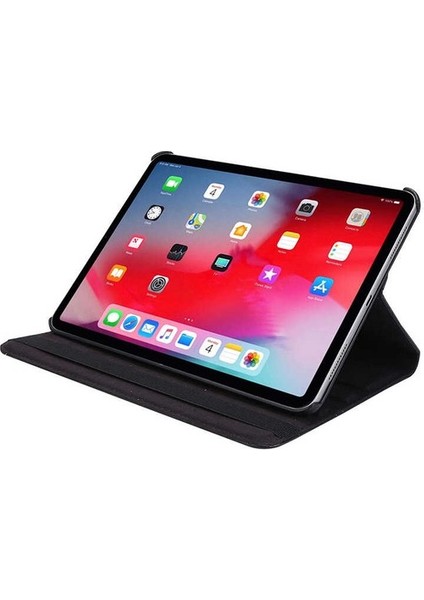 Apple iPad Pro 12.9 Inç 4. Nesil (2020) Prime Dönebilen Tablet Kılıfı (A2069-A2229-A2232-A2233) Siyah