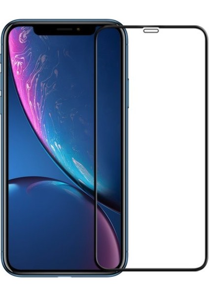 Iphone Xr Uyumlu Tam Kaplayan Ekran Koruyucu - 9d Nano Cam