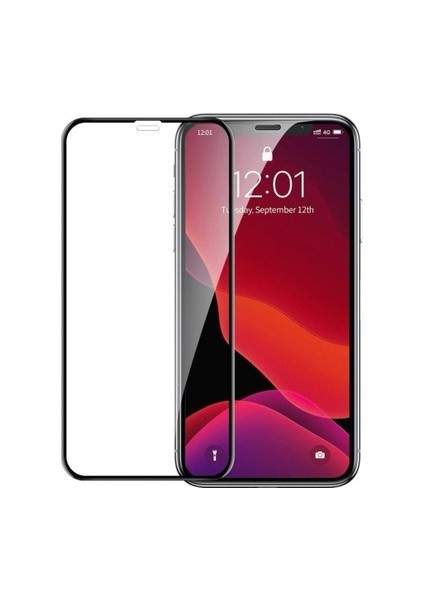 Iphone Xr Uyumlu Tam Kaplayan Ekran Koruyucu - 9d Nano Cam