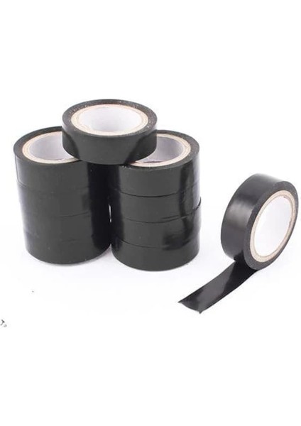 Günsan Elektrik Izole Bant Siyah 0,13 MMX18 mm 10 mt 10 Adet