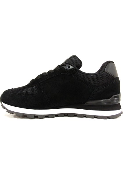 Siyah Beyaz Sneakers Bağcıklı Spor Ayakkabı modelleri