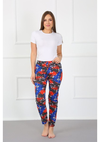 Kadın Pamuklu Alt Pijama 27446