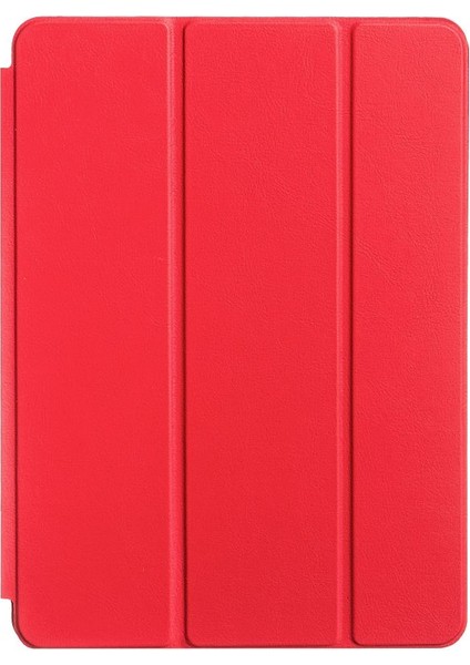 Apple iPad Air 3. Nesil 10.5 Inç (2019) Prime Smart Case Tablet Kılıfı (A2123-A2152-A2153-A2154) Kırmızı