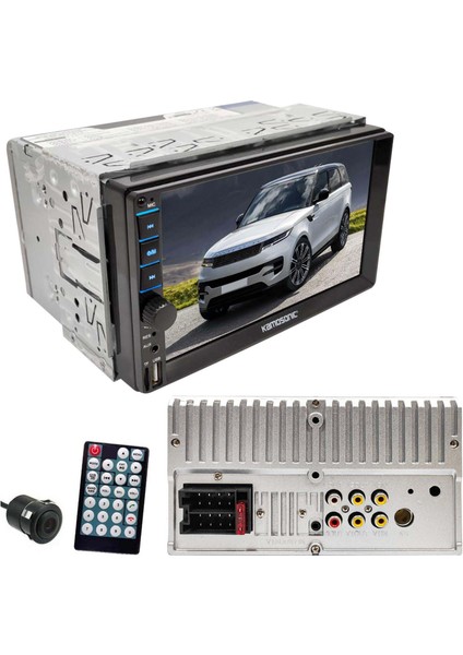 Double Teyp 7 4X45W Mirrorlink Bt/usb/sd/fm/aux Kameralı Kamosonıc KS-G755