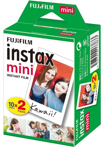Fujıfılm - Instax Mini 11 Lila Fotoğraf Makinesi 20LI Film