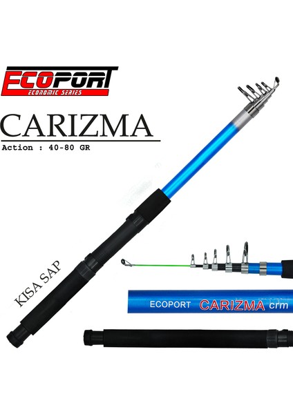 Ecoport Carizma Model 240 Balıkçı Olta Kamışı