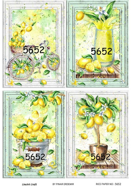 Pirinç Dekopaj Kağıdı LA-5652