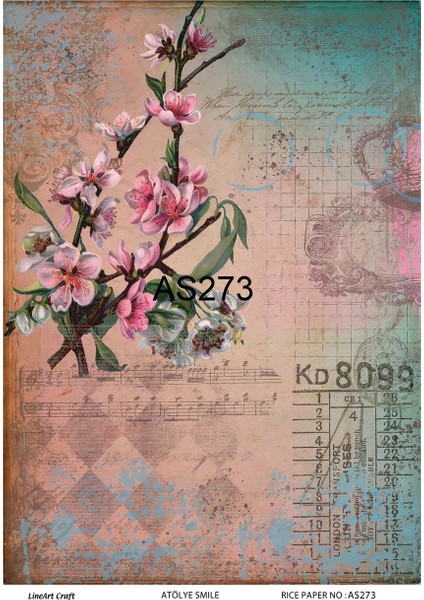 Pirinç Dekopaj Kağıdı LA-AS273