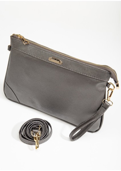 Prada Malzeme Uzun Kısa Askılı Platin Kadın Portföy Çanta modelleri