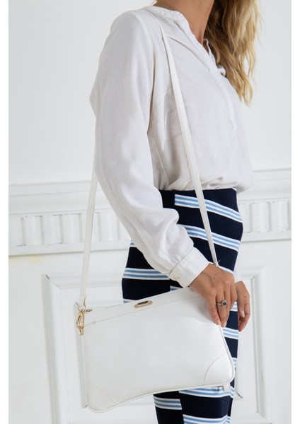 Prada Malzeme Uzun Kısa Askılı Beyaz Kadın Portföy Çanta fiyatları