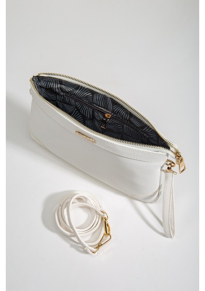 Prada Malzeme Uzun Kısa Askılı Beyaz Kadın Portföy Çanta fırsatları