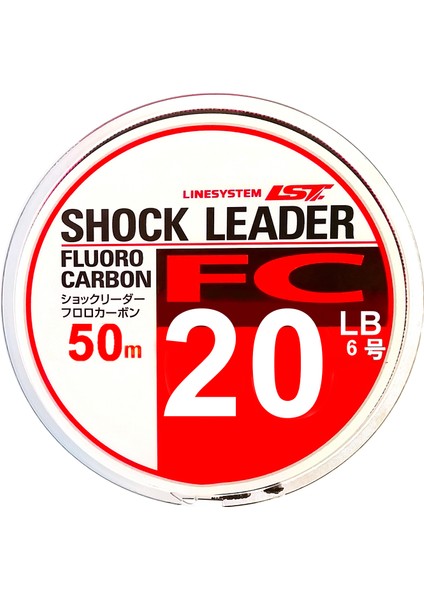 Linesystem Fc Şok Lider Misina #6 0.38MM 20LB. 50MT.
