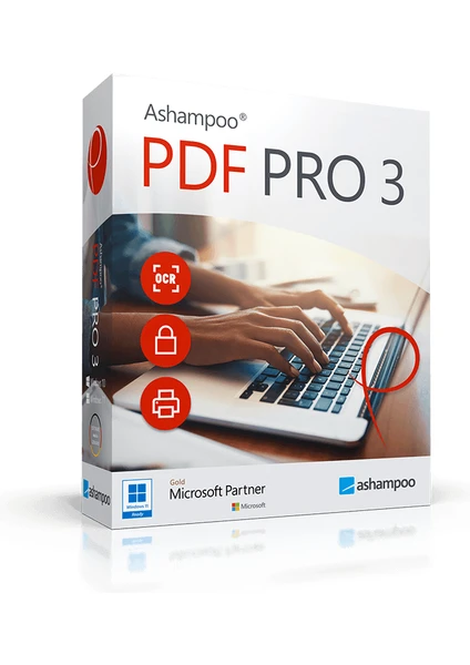 Ashampoo® PDF Pro 3 - 1 PC Lifetime/Ömür Boyu Kalıcı Lisans