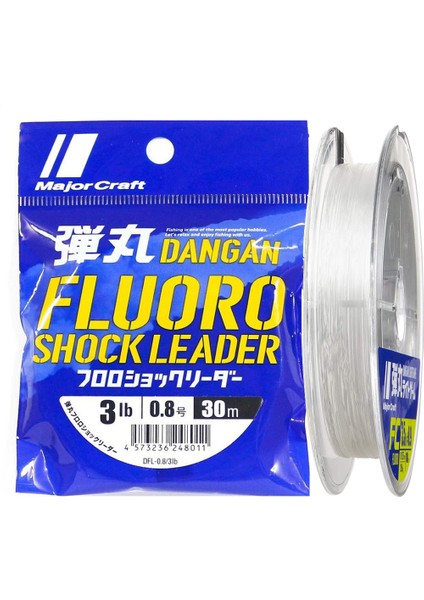 Dangan Fc Shock Leader Dfl Pe 0.8 0.15MM 3lb/1.4kg 30MT