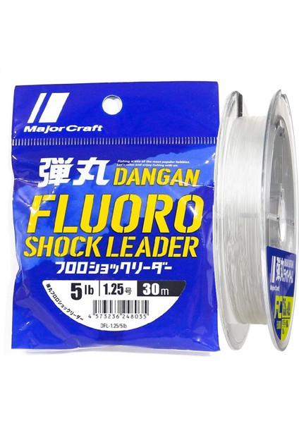 Dangan Fc Shock Leader Dfl Pe 1.25 0.19MM 5lb/2.3kg 30MT