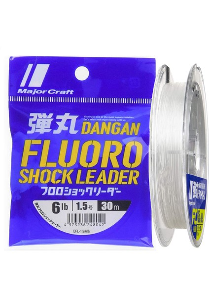 Dangan Fc Shock Leader Dfl Pe 1.5 0.20MM 6lb/2.7kg 30MT