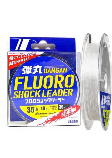 Dangan Fc Shock Leader Dfl Pe 10 0.52MM 35LB/15.9KG 30MT