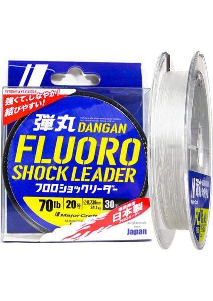 Dangan Fc Shock Leader Dfl Pe 20 0.74MM 70LB/32.0KG 30MT