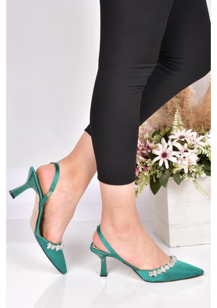 Synergy 02245 7 cm Topuklu Kadın Stiletto Abiye Ayakkabı fiyatları