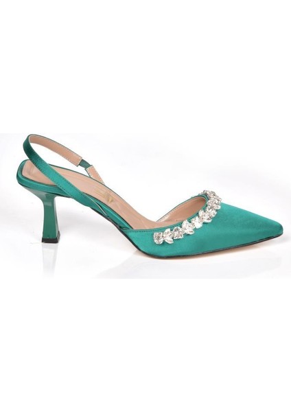 Synergy 02245 7 cm Topuklu Kadın Stiletto Abiye Ayakkabı modelleri