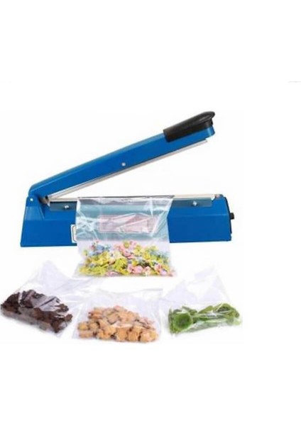 PSF-300 Poşet Ağzı Kapama Yapıştırma Makinesi Plastik Gövde - 30CM indirimleri