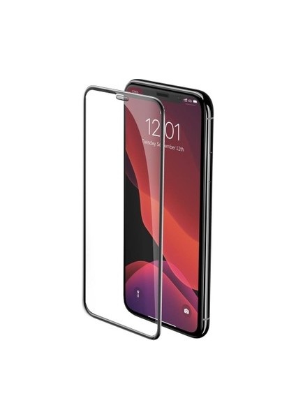 Iphone 11 Pro Max Uyumlu Tam Kaplayan Ekran Koruyucu - 9d Nano Darbe Emici Temperli Kırılmaz Cam