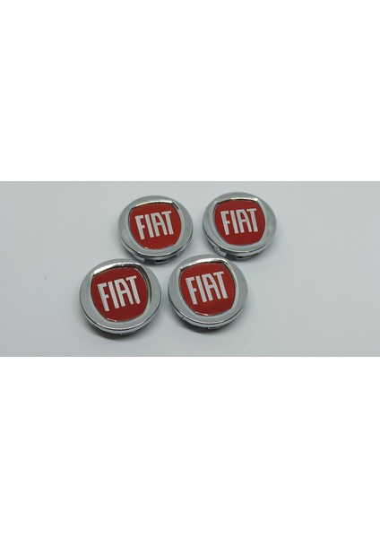 Fiat Jant Göbeği Kırmızı 50MM