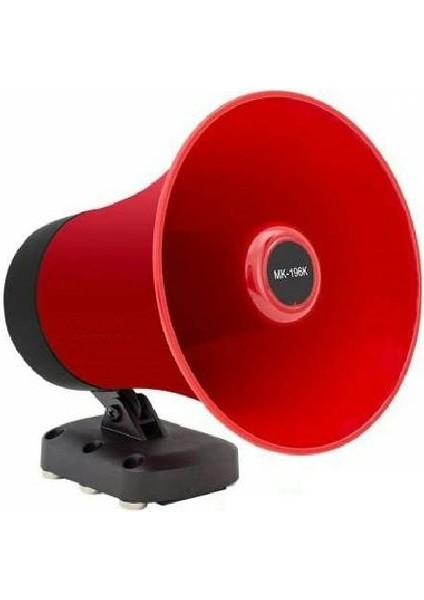 Araç Üstü Mıknatıslı 50 W Hoparlör (Şarjlı-Bluetooth-Usb-Sdkart) Ses Kaydı Yapar Tekrar Eder