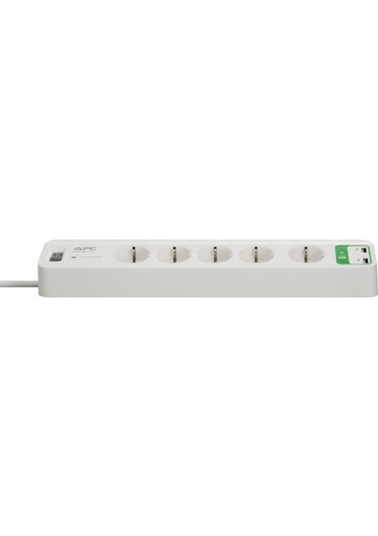 Schneider Electric APC 5'li Akım Korumalı Priz ve 2 USB Girişi 5V-2.4A PM5U-GR