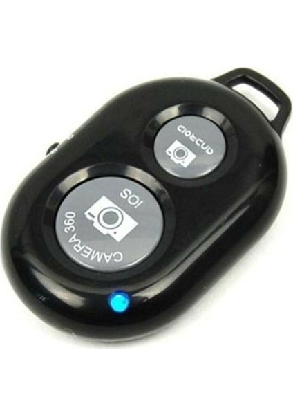 Uzaktan Bluetooth Kumanda Pilli Tüm Telefonlara Uyumlu Video Selfie ve Fotoğraf Çekme Siyah fiyatları