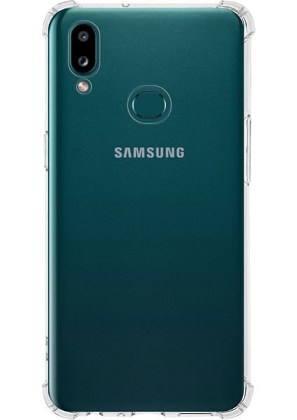 Samsung Galaxy A10S ile Uyumlu Kapak Köşe Korumalı Airbag Antishock Silikon ile Uyumlu Kılıf