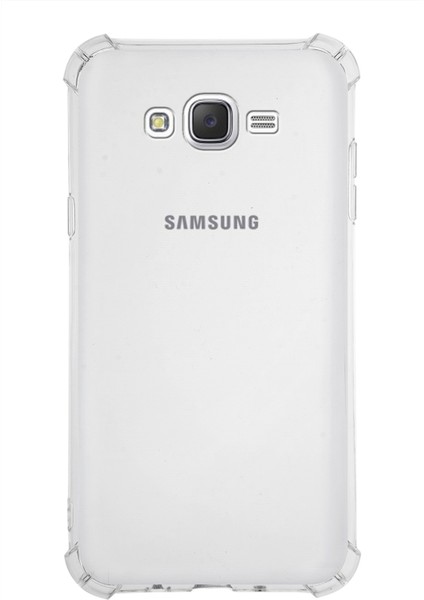 Samsung Galaxy J7 ile Uyumlu Kapak Köşe Korumalı Airbag Antishock Silikon ile Uyumlu Kılıf