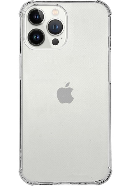 Apple iPhone 13 Pro ile Uyumlu Kapak Köşe Korumalı Airbag Antishock Silikon ile Uyumlu Kılıf