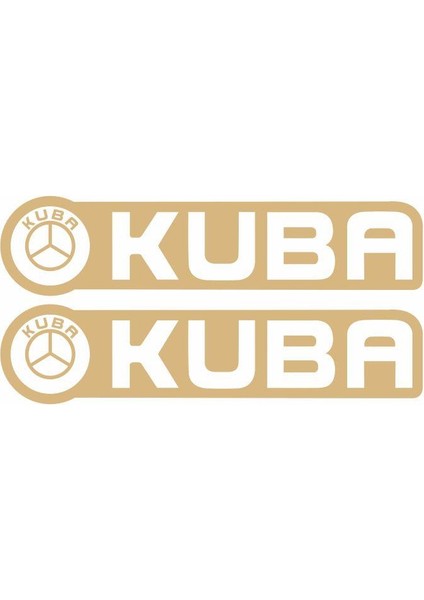 Kuba Gold Cg Depo Yan Damla Sticker