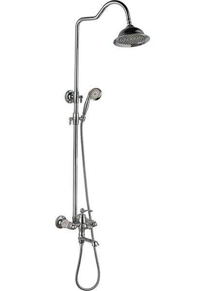 Victoria Mix Borulu Krom Banyo Bataryası fiyatları